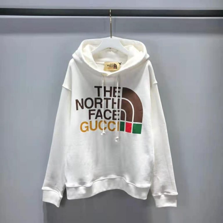 Gucci Men The North Face x Gucci Cotton Sweatshirt Crewneck Long