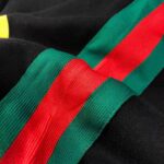 Gucci Men The North Face x Gucci Web Print Cotton Shorts Green Red Web-Black – Bild 7