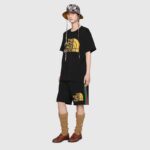 Gucci Men The North Face x Gucci Web Print Cotton Shorts Green Red Web-Black – Bild 12