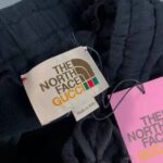 Gucci Men The North Face x Gucci Web Print Cotton Shorts Green Red Web-Black – Bild 9