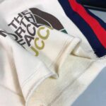 Gucci Men The North Face x Gucci Web Print Cotton Shorts Green Red Web-White - Bild 5