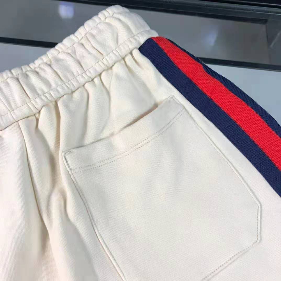 Gucci X The North Face Web Print Shorts Beige for Men