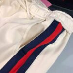 Gucci Men The North Face x Gucci Web Print Cotton Shorts Green Red Web-White - Bild 8