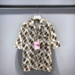Gucci Men The North Face x Gucci Web Print Silk Shirt Chest Pocket Button Front - Image 2