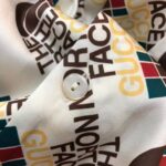 Gucci Men The North Face x Gucci Web Print Silk Shirt Chest Pocket Button Front - Image 10