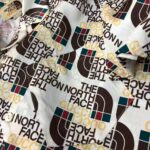 Gucci Men The North Face x Gucci Web Print Silk Shirt Chest Pocket Button Front - Image 8