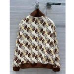 Gucci Men The North Face x Gucci Web Print Technical Jersey Jacket Polyester Cotton - Imagen 3