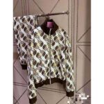 Gucci Men The North Face x Gucci Web Print Technical Jersey Jacket Polyester Cotton - Imagen 4