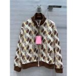 Gucci Men The North Face x Gucci Web Print Technical Jersey Jacket Polyester Cotton - Imagen 2