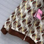 Gucci Men The North Face x Gucci Web Print Technical Jersey Jacket Polyester Cotton - Imagen 8