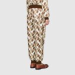 Gucci Men The North Face x Gucci Web Print Technical Jersey Jogging Pant Polyester Cotton - Image 12
