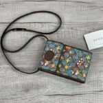 Gucci Unisex Disney x Gucci Donald Duck Mini Bag Leather Interlocking G - Image 3
