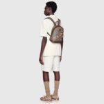 Gucci Unisex Disney x Gucci Donald Duck Small Backpack Leather Interlocking G – Image 11