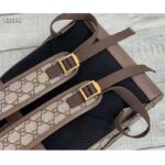 Gucci Unisex Disney x Gucci Donald Duck Small Backpack Leather Interlocking G – Image 9