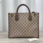 Gucci Unisex Disney x Gucci Donald Duck Tote Bag Beige GG Supreme Canvas - immagine 5