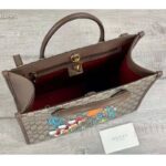 Gucci Unisex Disney x Gucci Donald Duck Tote Bag Beige GG Supreme Canvas - immagine 7