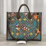 Gucci Unisex Disney x Gucci Donald Duck Tote Bag GG Supreme Canvas-Beige - immagine 2