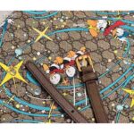 Gucci Unisex Disney x Gucci Donald Duck Tote Bag GG Supreme Canvas-Beige - immagine 9