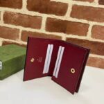 Gucci Unisex Doraemon x Gucci Card Case Beige/Ebony Mini GG Supreme Canvas - Imagen 4