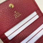 Gucci Unisex Doraemon x Gucci Card Case Beige/Ebony Mini GG Supreme Canvas - Imagen 5