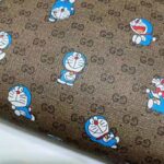 Gucci Unisex Doraemon x Gucci Mini Bag Beige/Ebony Mini GG Supreme Canvas - Image 7