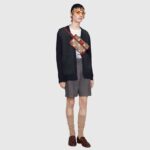 Gucci Unisex Doraemon x Gucci Small Belt Bag Beige Ebony Mini GG Supreme Canvas - Image 12