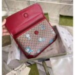 Gucci Unisex Doraemon x Gucci Small Belt Bag Beige Ebony Mini GG Supreme Canvas - Image 4