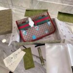 Gucci Unisex Doraemon x Gucci Small Belt Bag Beige Ebony Mini GG Supreme Canvas - Image 6