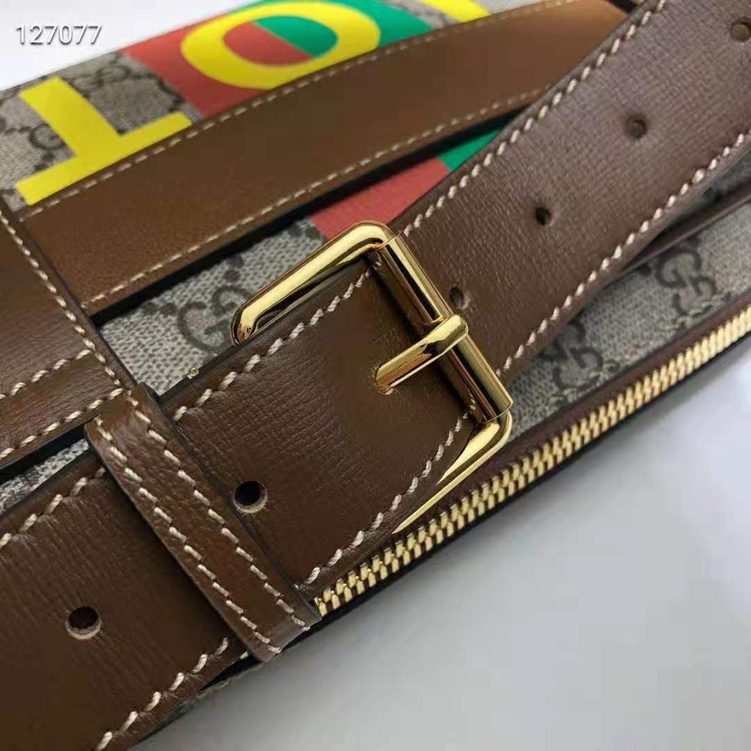 Gucci Original GG Supreme Fake/Not Belt Bag QFA4K50L0B000