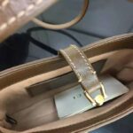 Gucci Unisex Jackie 1961 Mini Shoulder Bag Beige/Ebony GG Supreme Canvas - Image 9