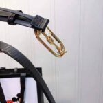 Gucci Unisex Lizard Belt with Interlocking G Horsebit Buckle 2.5 cm Width Black Lizard - immagine 6