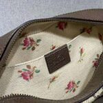 Gucci Unisex Neo Vintage GG Supreme Messenger Bag Beige/Ebony Canvas - Image 9