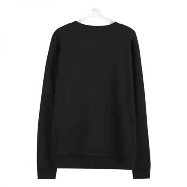 Gucci Women Beverly Hills Cherry Print Sweatshirt Cotton Jersey Crewneck Puff Sleeves-Black (6)