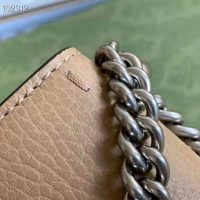 Gucci Women Dionysus Mini Bag Brown Leather Tiger Head Closure