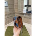 Gucci Women Dionysus Super Mini Bag Washed Organic GG Jacquard Denim – Bild 7