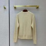 Gucci Women Disney x Gucci Donald Duck Cotton Wool Sweater Crewneck-White - Imagen 3