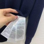 Gucci Women Disney x Gucci Donald Duck Cotton Wool Sweater Holes Crewneck Collar-Navy – Image 10