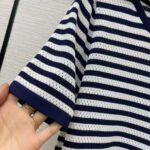 Gucci Women Disney x Gucci Donald Duck Striped T-Shirt Cotton Jersey Crewneck Short Sleeves – Image 8