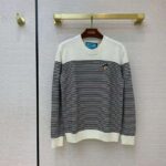 Gucci Women Disney x Gucci Donald Duck Striped Wool Sweater Cashmere Crewneck - Image 3
