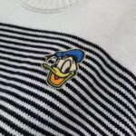 Gucci Women Disney x Gucci Donald Duck Striped Wool Sweater Cashmere Crewneck - Image 6