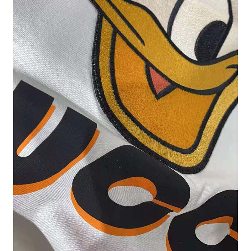 GUCCI x Disney Donald Duck Printed Short-Sleeved For Beige 644674-XJDB -  KICKS CREW