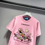 Gucci Women Disney x Gucci Donald Duck T-Shirt Cotton Jersey Crewneck Short Sleeves-Pink - immagine 4