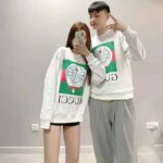Gucci Women Doraemon x Gucci Cotton Sweatshirt Cotton Jersey Crewneck Oversized Fit - Image 9