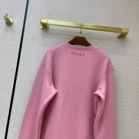 Gucci Women Doraemon x Gucci Cotton Sweatshirt Crewneck Oversized Fit-Pink