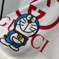 Gucci Women Doraemon x Gucci Cotton Sweatshirt Crewneck Oversized Fit-White