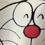 Gucci Women Doraemon x Gucci Cotton T-shirt Ivory Jersey Crewneck Oversize Fit - Imagen 5