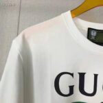 Gucci Women Doraemon x Gucci Cotton T-shirt Ivory Jersey Crewneck Oversize Fit - Imagen 7