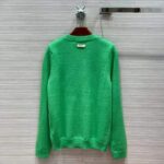 Gucci Women Doraemon x Gucci Wool Sweater Green Wool Crewneck - Bild 3