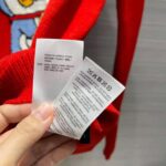 Gucci Men Doraemon x Gucci Wool Sweater Red Crewneck Label On the Back - Bild 10