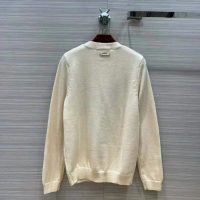 Gucci Women Doraemon x Gucci Wool Sweater White Crewneck